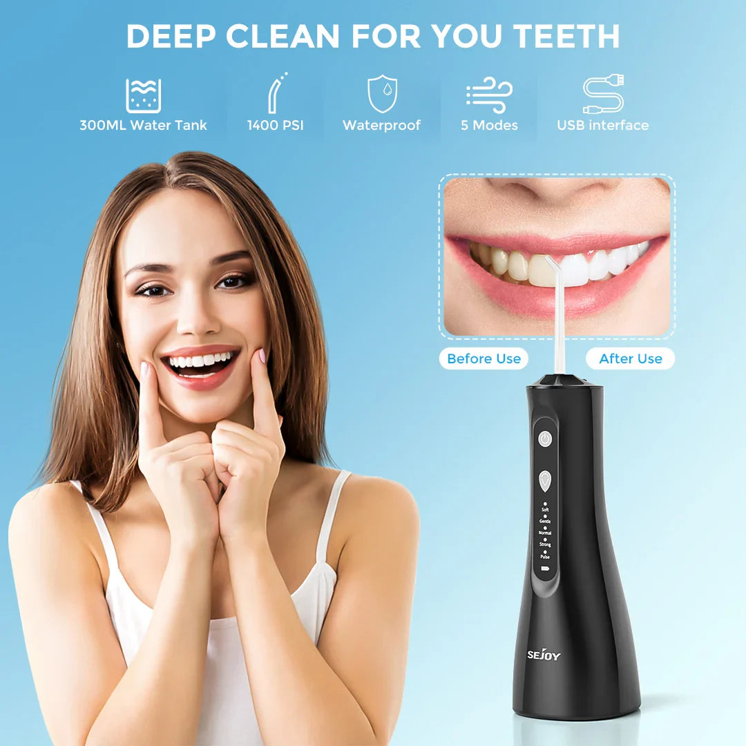 SEJOY Sparkling Smile Flosser
